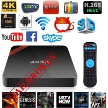 Smart TV Android Box NEXBOX A95X Amlogic S905X 2GB/16GB Quad-Core 64bit 4K*2K 2.4GHz WiFi Higher than MX PRO M8S X96 Full loaded