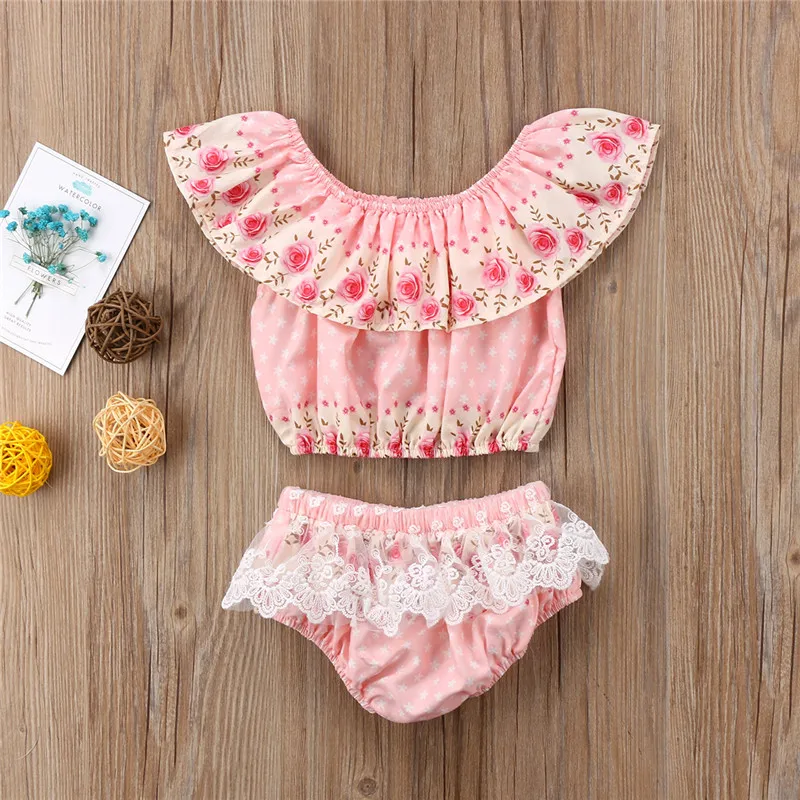 CANIS/детская одежда для новорожденных девочек Bebe милый комплект из 2 предметов