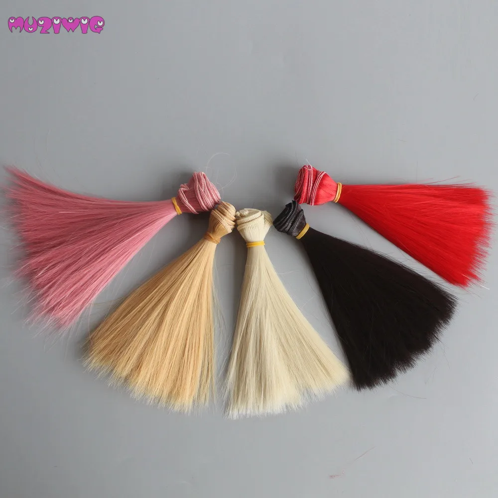 Doll Wigs 15*100cm Straight Hair Wigs for 1/3 1/4 1/6 BJD SD Blyth Dolls Doll Wigs 15*100cm Straight Hair Wigs for 1/3 1/4 1/6 BJD SD Blyth Dolls