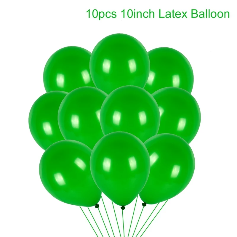 FENGRISE Palm Leaf Tropical Party Balloons Wild One Birthday Ballons Confetti Latex Baloons Jungle Safari Hawaiian Party Decor - Цвет: 25-8