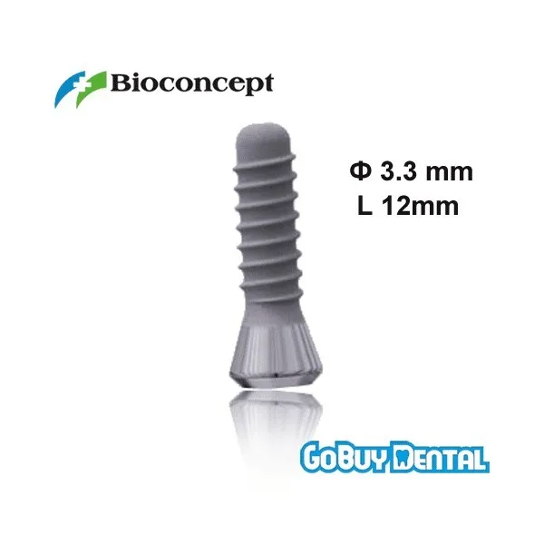 

Straumann Compatible Tissue Level Standard Implants Dimeter 3.3 mm- L ength 16mm (Regular Neck Diameter 4.8 mm)