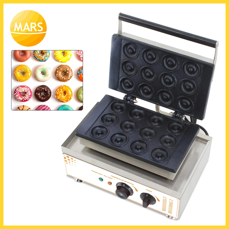 Commercial 110V 220V Electric Baked Donut Maker Making Machine Iron