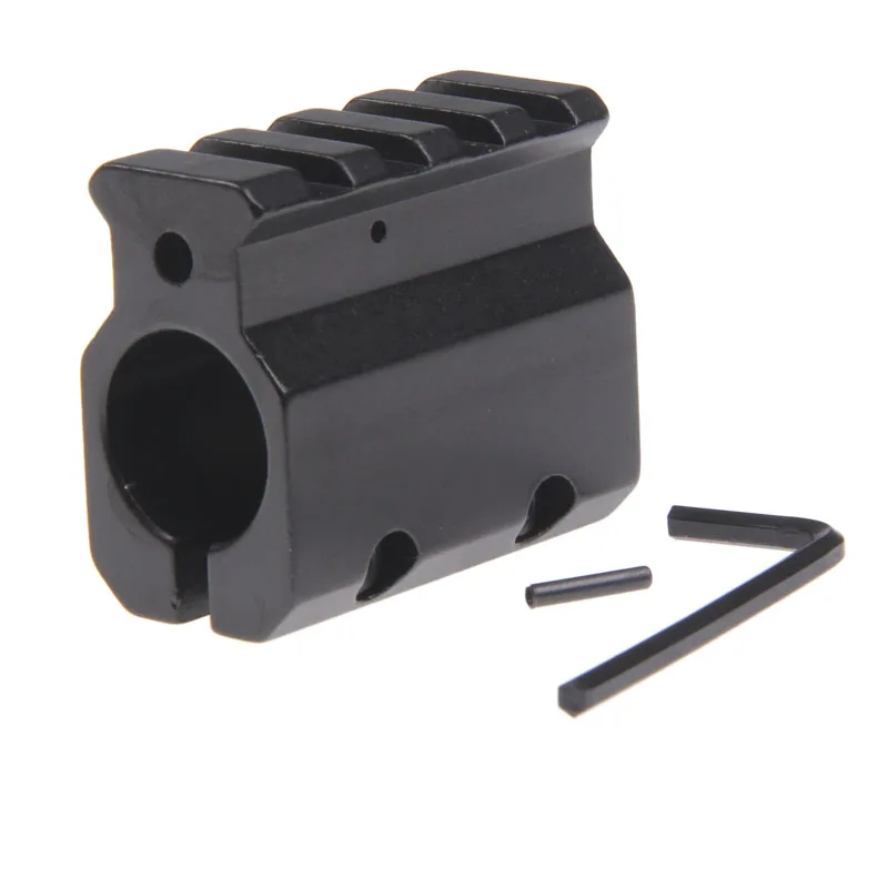 

Funpowerland free shipping Mount Weaver Rail /for 0.75" Barrel .223 Low Profile Tactical Gas Block