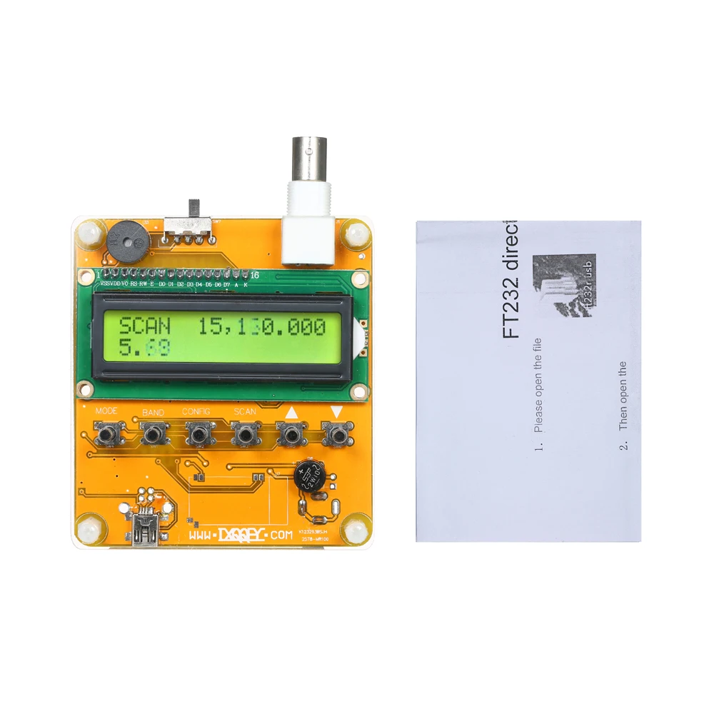 

Digital Antenna Analyzer Meter Tester Frequency Meters LCD Display Shortwave For Ham Radio Compact Size For Convenient Operation