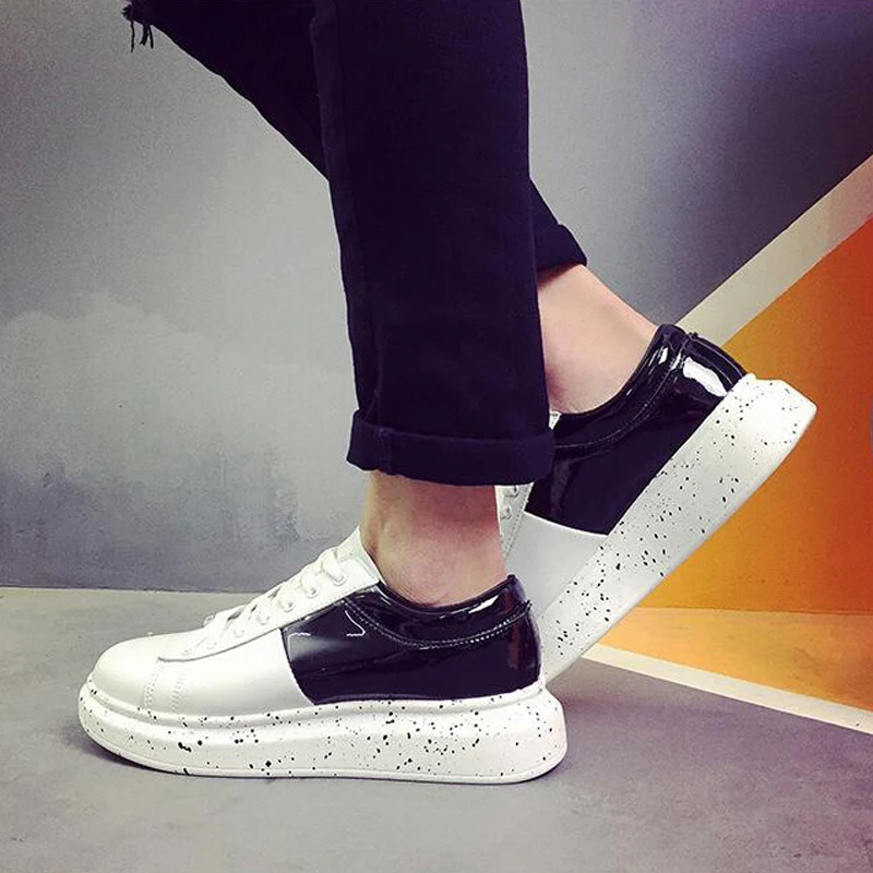 

ACEBUY Women's Fashion Shoe Casual Sneakers Sports&Outdoors Breathable Flats Thick-soled Couples Soft-soled Increased Shoes