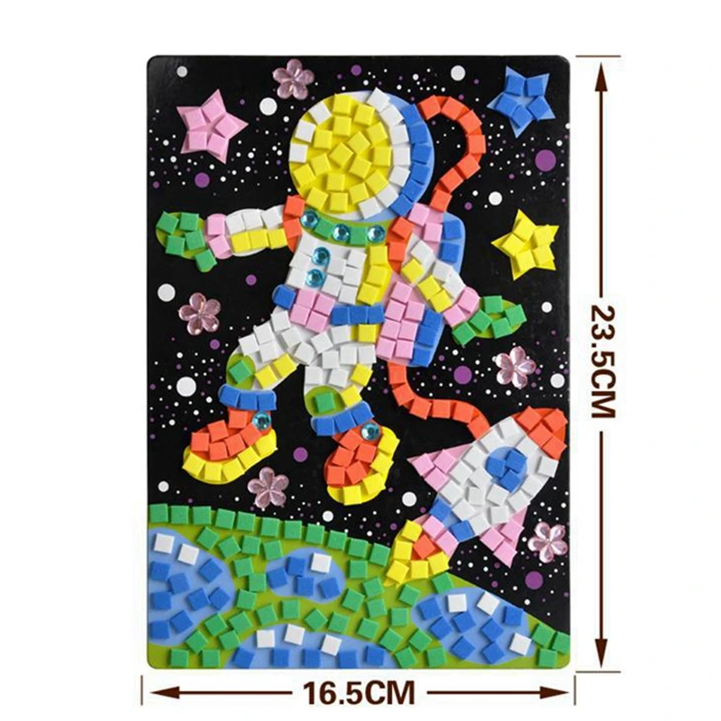 Мозаика 3D Пазлы креативные наклейки s Crystal Puzzle ручной работы 3D наклейки s подарок развивающие игрушки для детей 3D детские игрушечные этикетки - Цвет: MP464