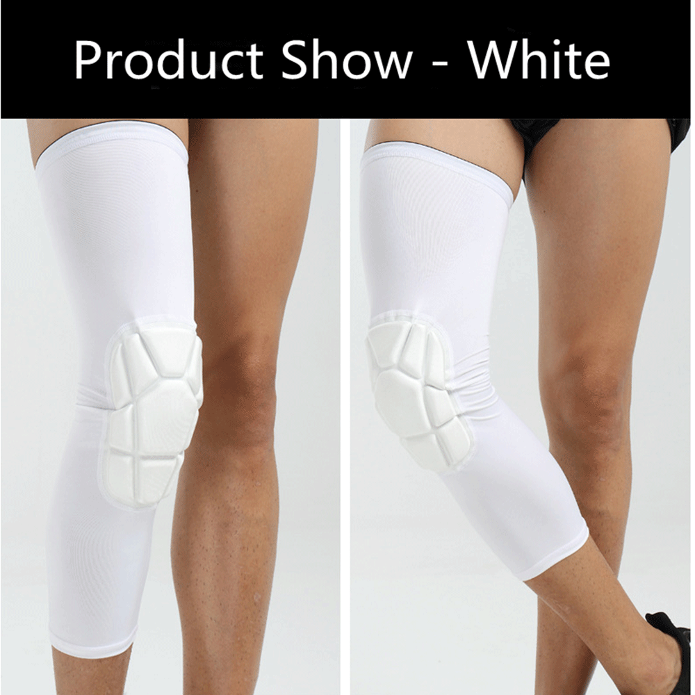 Баскетбольные наколенники рукав сотовая Скоба эластичные защитные наколенники зубчатая пена поддержка фиксатор для игры в волейбол
