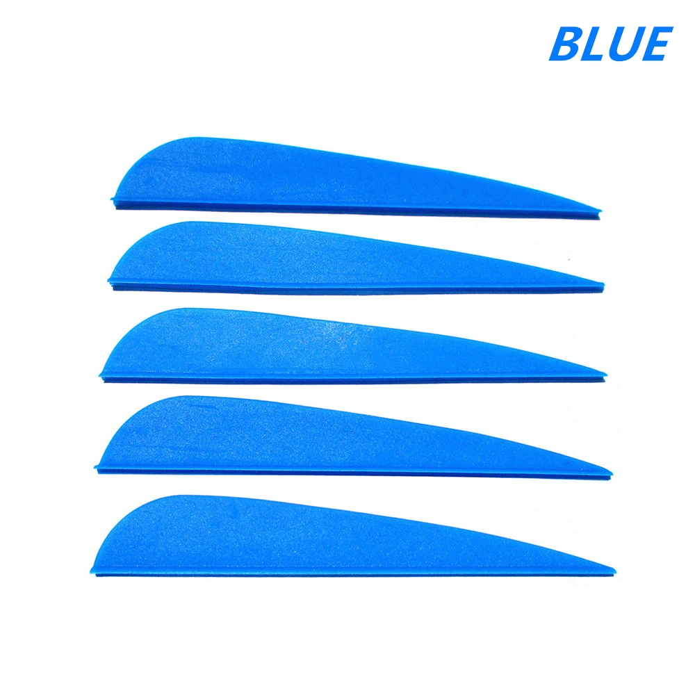 4inch arrows vanes blue