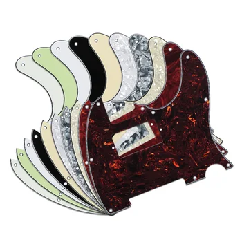 

FLEOR 10PCS/Pack Mixed Colors Humbucker Tele Guitar Pickguard Pick Guard Scratch Plate for USA Tele Style Guitar Parts