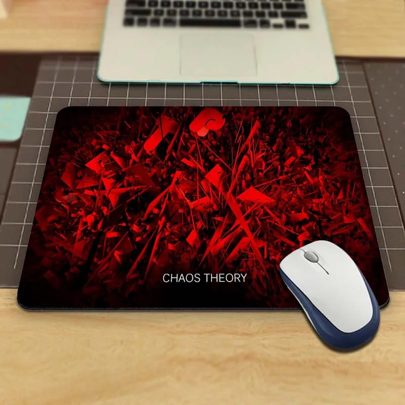 Maiyaca Abstract Red Vitesse Gaming Edition Souris Pad Cool Custom Mouse Pad For Size 18*22Cm And 25*29Cm. 