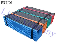ENNJOI 190x57cm Single Camping Mat Outdoor Foldable Portable Moisture-proof Ultralight Foam Egg Slot Picnic Blanket Beach Mat