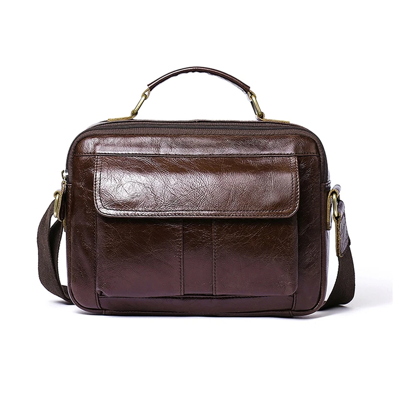 

FGGS-Mva Fashion Casual Shoulder Bag Crossbody Bag Business Briefcase Zipper Handbag