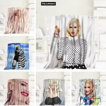 

Custom Gwen Stefani Blanket Flannel Fabric 120X160cm,150X180cm,175X200cm Sofa Bed Throw Blanket Adult Warm Blanket