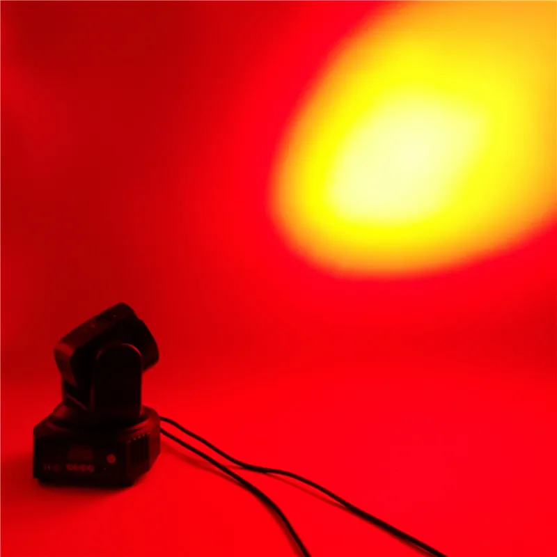 Заводской светодиодный светильник 4x18 Вт с движущейся головкой Rgbwa Ультрафиолетовый 6в1 Dmx 512 мини-светильник для мытья сценический светильник