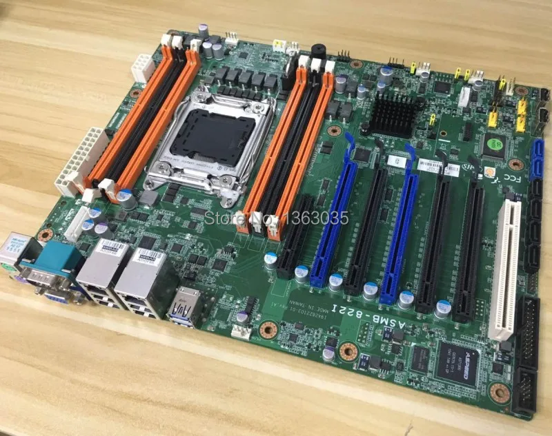 ASMB-822I Промышленная материнская плата DDR3 тестирование работы