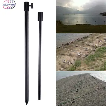

Fishing Rod Pod Aluminum Alloy Standard Carp Bank Sticks Telescopic Adjustable Length 30-50cm Extension Rod Fishing Tackle