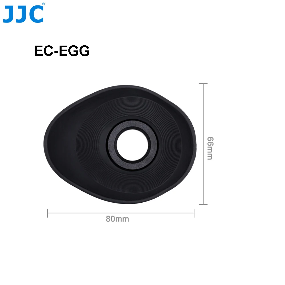 JJC наглазник Eg Мягкая силиконовая резина Кубок глаз Очки пользователя окуляр для Canon 5D Mark IV/5D Mark III /EOS-1D X Mark II/7D Mark II - Цвет: EC-EGG