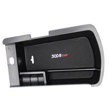 Carmonsons автомобильный органайзер для peugeot 3008 2011- консоль центральный подлокотник коробка для хранения Контейнер лоток аксессуары для автомобиля стиль