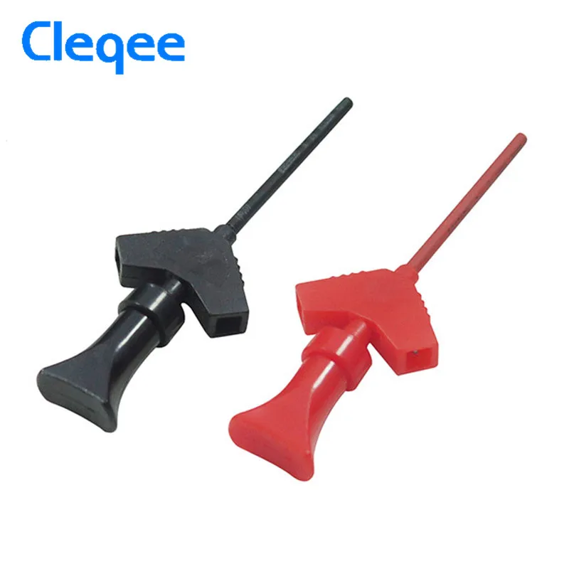 Cleqee P5003 10 шт./компл. микрозахваты SMD IC булавки измерительный щуп Dupont разъемы
