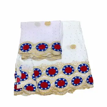 

Cotton lace fabric high quality embroidered swiss voile lace with 2019 latest african lace fabric for women dress! DFF42405