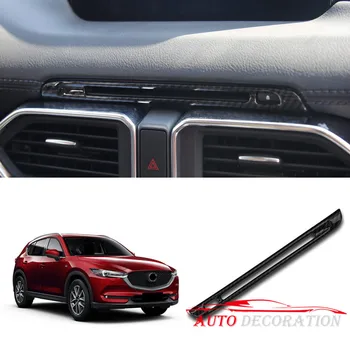 

Left hand Drive Model! 1* Car styling Interior ABS Middle Console CD Frame Decoras Cover For Mazda CX-5 CX5 2nd Gen 2017 2018