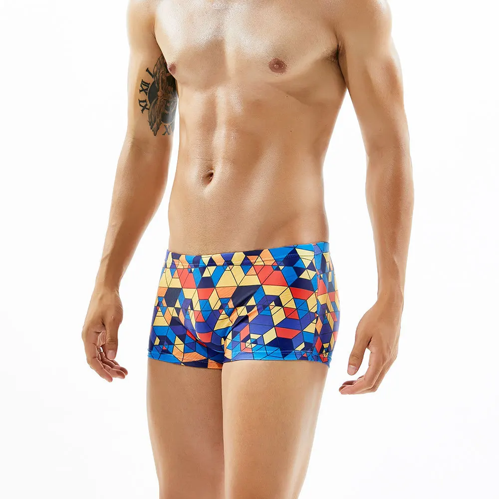 Для Мужчин's Плавание носить сексуальное низкая талия Плавание печати Боксеры серфинга шорты Мужские Шорты для купания гей Для мужчин Плавание костюмы бразильский традиционные С