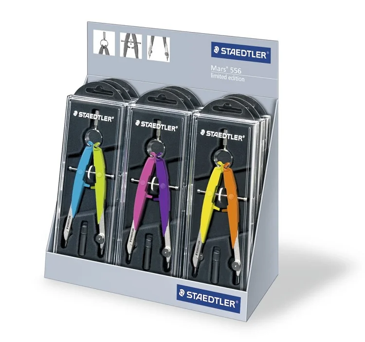 Германия Staedtler 556# Высокоточный студенческий профессиональный дизайн рисунок геометрические компасы