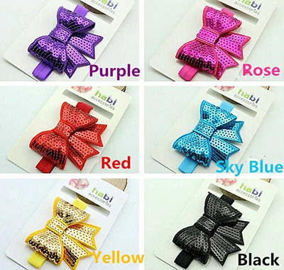 Fashion Rehinstone Hair Clips Black/ White Barrette Women Hairpins 1pcs