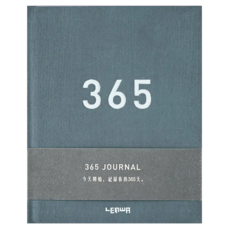 Ежедневник, блокнот, сделай сам, планировщик, дневник, 365 дней, органайзер в твердом переплете, для школы, офиса, еженедельный график, пустая книга, кавайные Канцтовары - Цвет: gray
