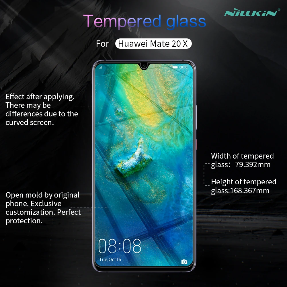 Защитная пленка для экрана Huawei Mate 20 X закаленное стекло Nillkin Amazing H + Pro 0 2 мм 2.5D
