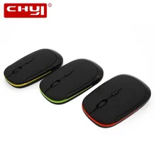 Беспроводная компьютерная мышь 3D Mini Usb ультратонкая оптическая мышь 2,4 ГГц тонкий портативный дешевый ПК мыши с нано-приемником для ноутбука