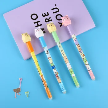

1 Pcs Lovely Sumikko Gurashi Blue Ink Gel Pen Signature Pen Escolar Papelaria School Office Stationery Supply