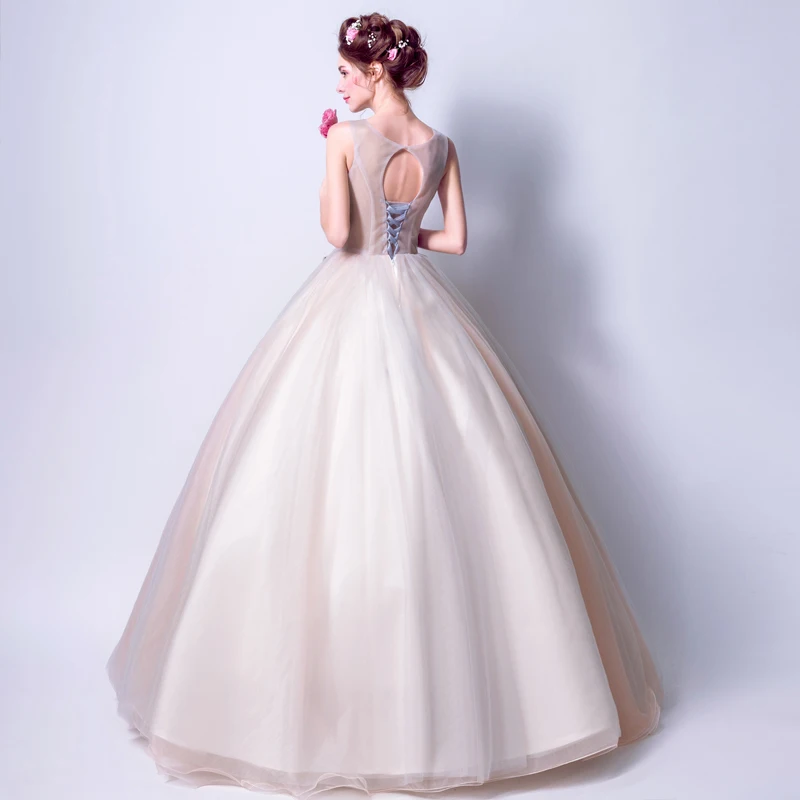 Элегантные платья принцессы Quinceanera пушистые Бальные без рукавов с овальным