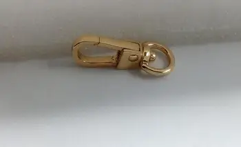 

18K gold Bag hanger Lobster Clasp, metal hook Bag Parts & Accessories Snap hook/Dog,Bag hanger Lobster Clasp Clip Buckle