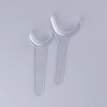 Прозрачный роторасширитель стоматологический ортодонтический втягиватель для щек Т-образный прибор для ухода за зубами интраоральный Ретрактор для щек, губ