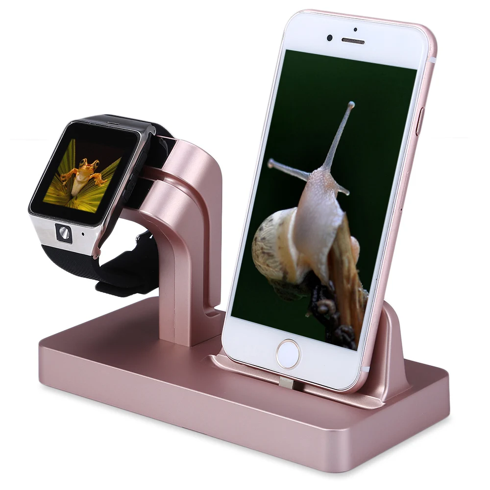 

2 in 1 Charging Dock For Apple Charger Holder For Apple Watch Series 3 2 1 For iPhone Smart Watch Bracket For iphone Series