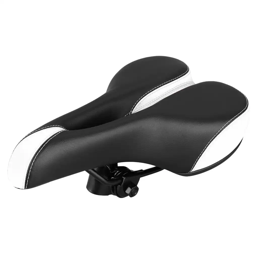 Comfort Wide Big Bum Bike Bicycle Gel Cruiser Extra Sporty Soft Pad Saddle Seat
