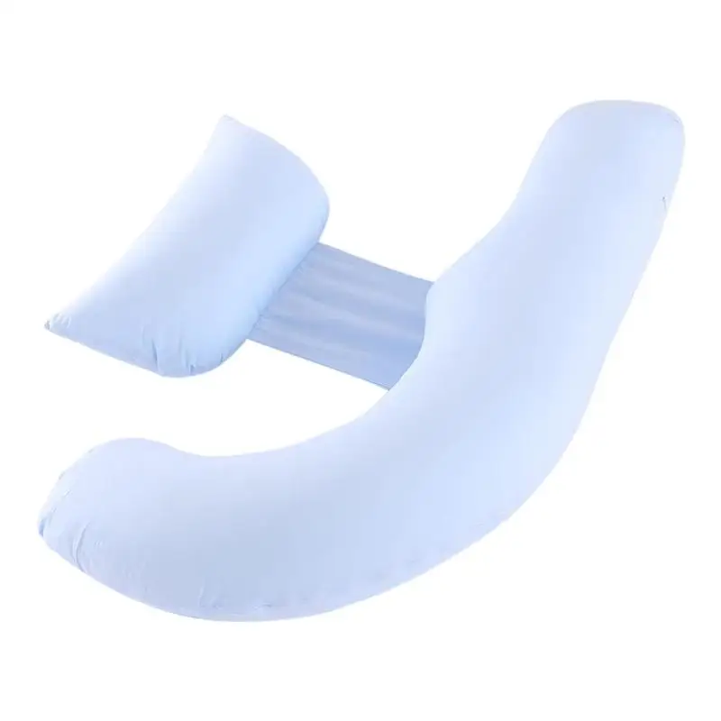 Многофункциональная подушка для поддержки сна для беременность материнство наволочки для подушек для женщин подушка для поддержки головы для ребенка - Цвет: H Type Blue