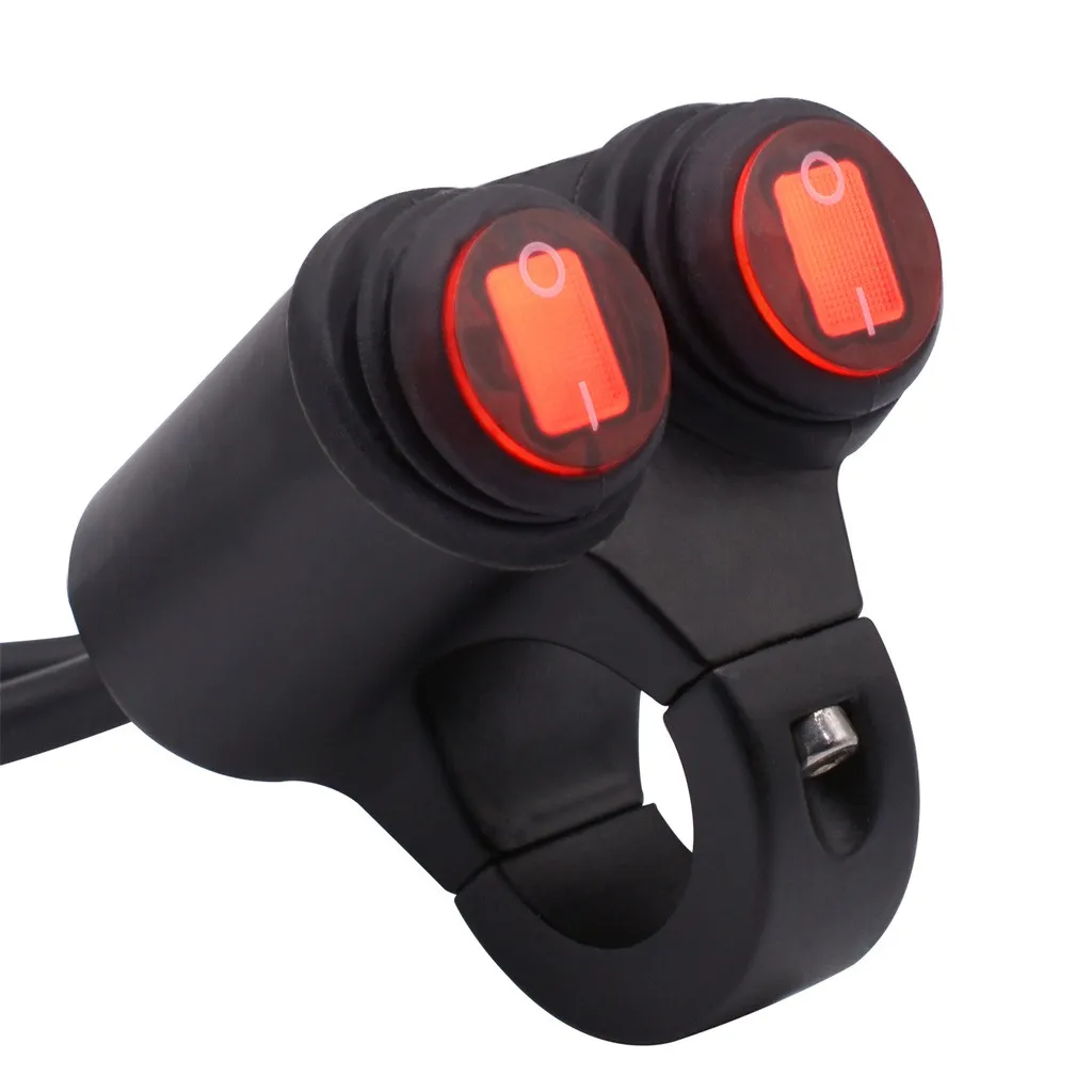 

Franchise Accessories 22mm Motorcycle Headlight Fog Light Handlebar Switches Power Button Switch For Moto Motor ATV Bike #0529