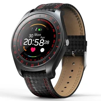

2018 V10 Smart Watch Men with Camera Bluetooth Smartwatch Pedometer Heart Rate Monitor Sim Card Wristwatch for Android Phone