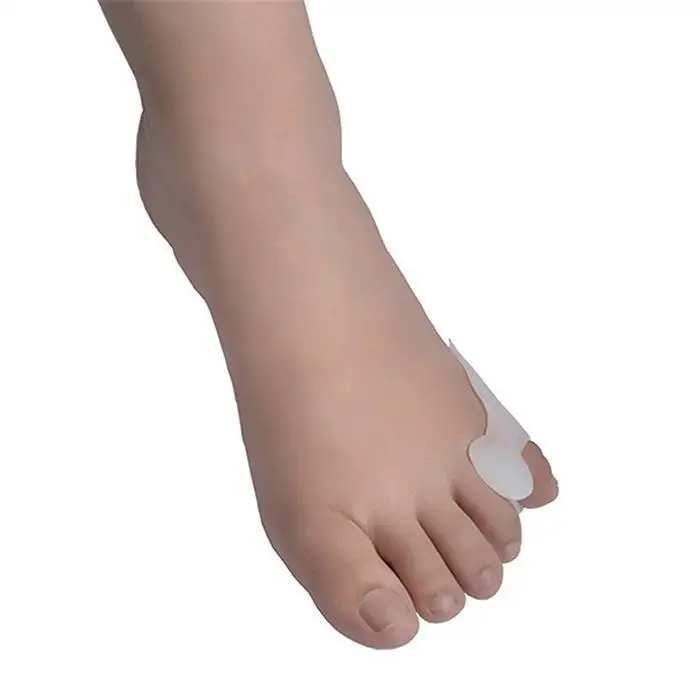 Силиконовый ортопедический корректор для косточки большого пальца ноги корректор пальца разделитель для Ноги Уход за ногами Hallux bunion боль 1 см/0,4 дюйма 1,5 см/0,6 дюйма рельеф