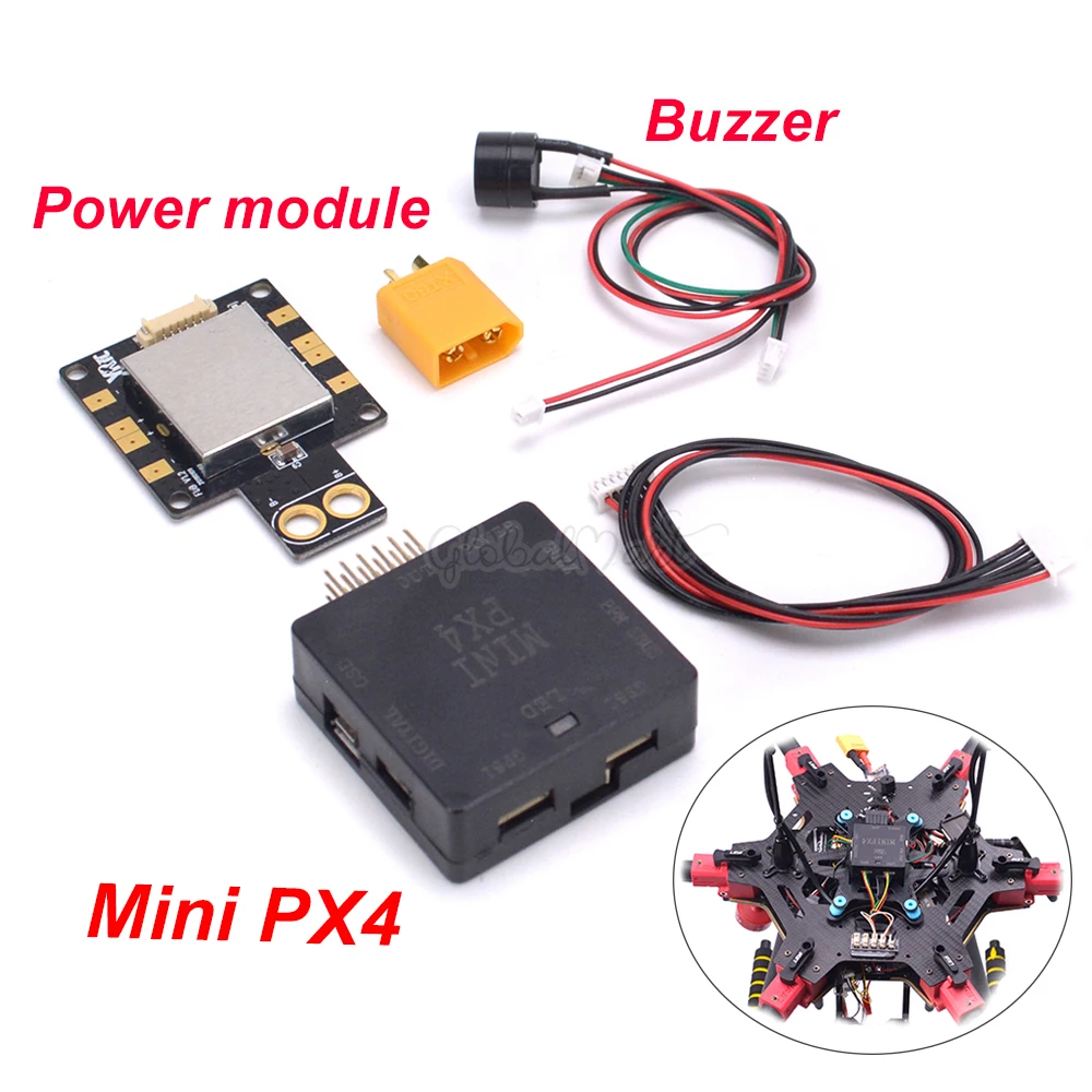 Мини Контроллер полета Pixhawk PX4 автопилот для FPV RC Quadcopter|Детали и аксессуары| |