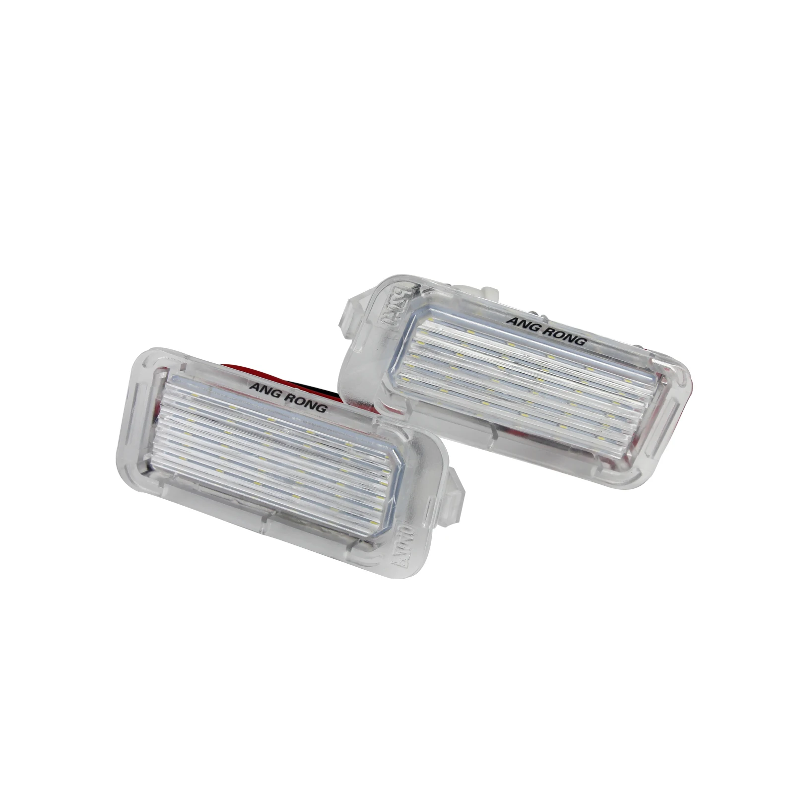 ANGRONG 2pcs Canbus светодиодный светильник номерного знака лампы без ошибок для Jaguar XF 2007