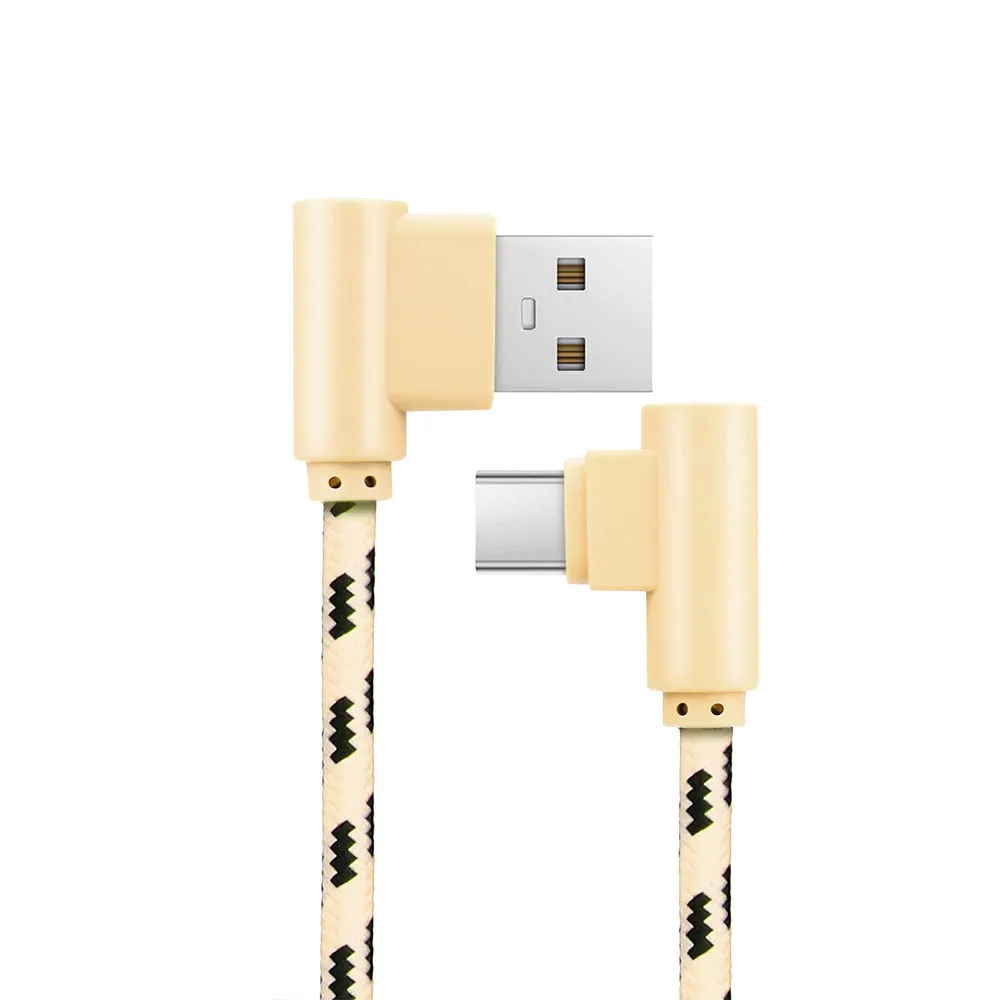 3M/10 футов usb type-C зарядный шнур USB 2,0-usb type-C Быстрая зарядка и кабели для синхронизации данных Совместимость Android смартфон для samsung - Цвет: Золотой