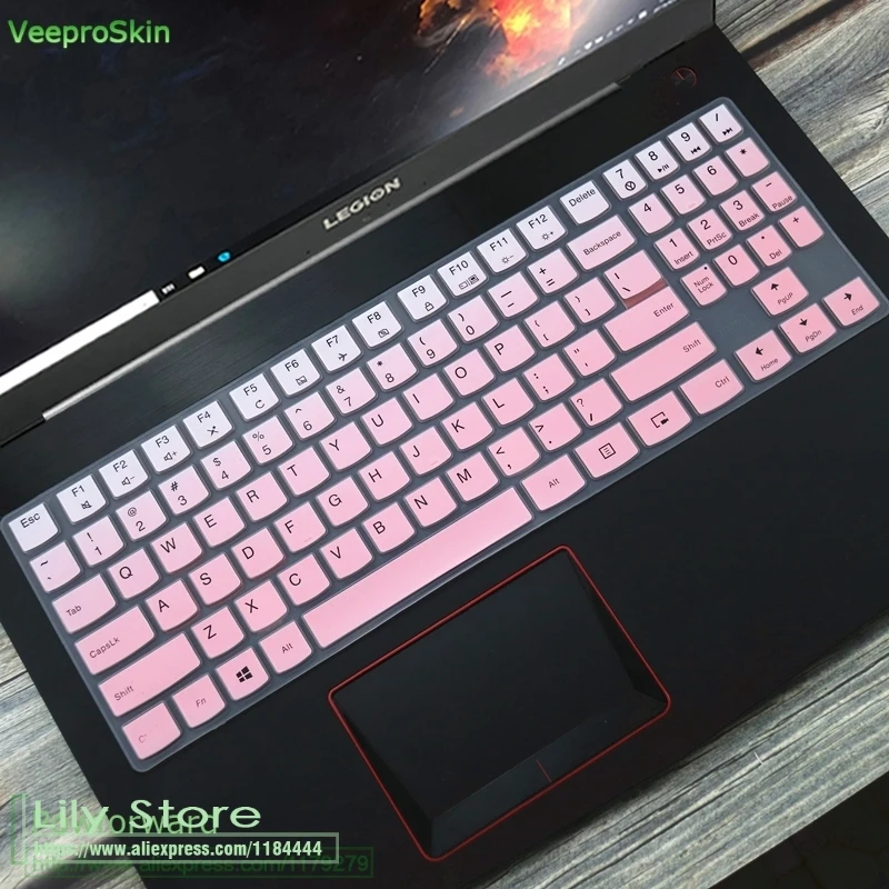 Силиконовая клавиатура защитная оболочка покрытие для lenovo Легион Y530 R720 Y520 Y720 Y7000 Y7000P Y540 Y9000K 15,6 ''/Y730 Y740 17,3''