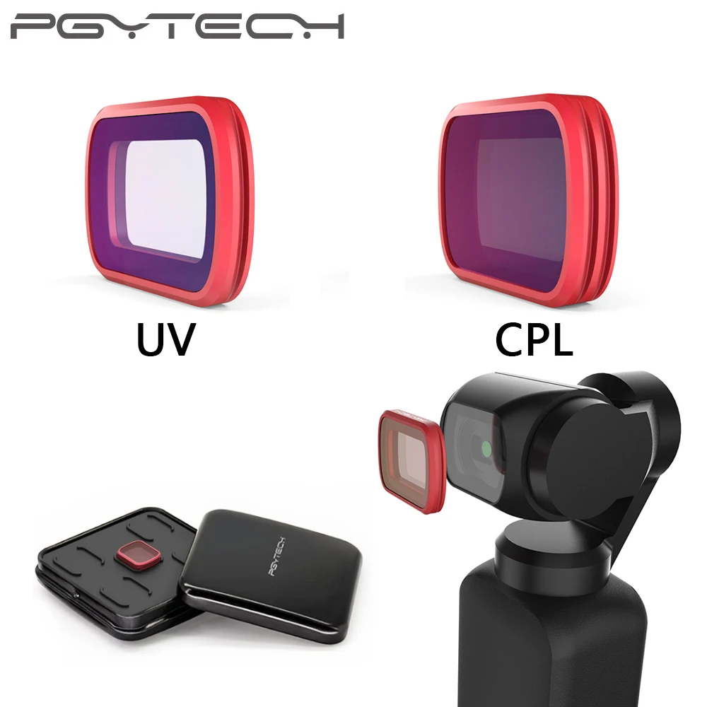

PGYTECH DJI OSMO Pocket CPL UV filter Camera Lens filters For DJI OSMO Pocket Camera Accessories