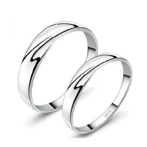 Authentic 100 925 Sterling Silver Couper Intertwined Wedding Rings Authentic 100 925 Sterling Silver Couper Intertwined Wedding Rings With Clear Cz For Women Two Leaves Original Fine Jewelry In From