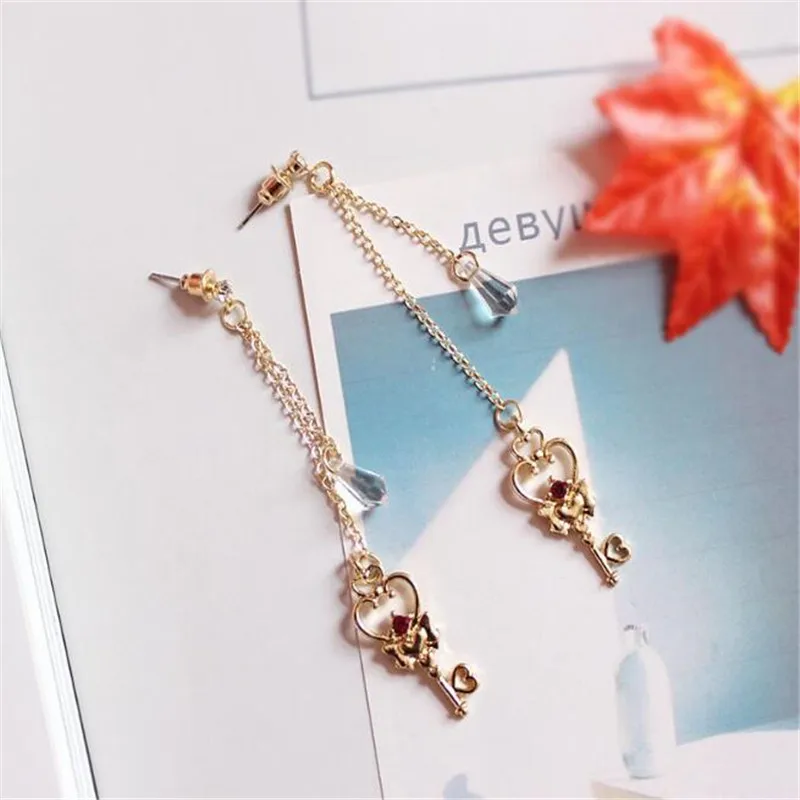

Anime Sailor Moon Cosplay Kawaii Star Moon Space Earrings Ear Clip A770