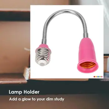 

E27 LED Light Bulb Holder Universal Flexible Extension Lamp Adapter Socket