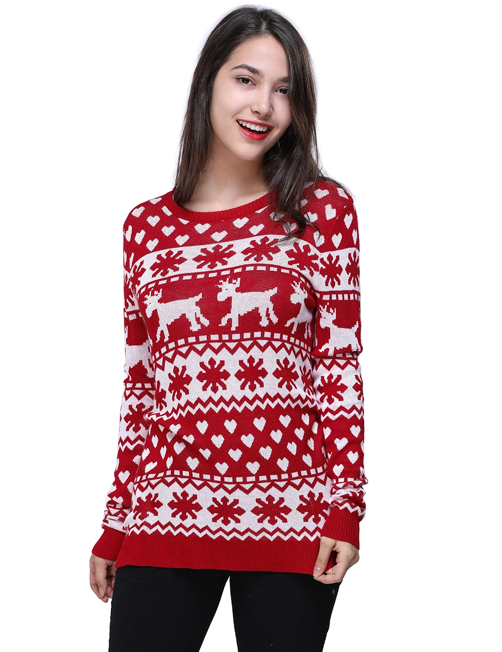sweater with deer